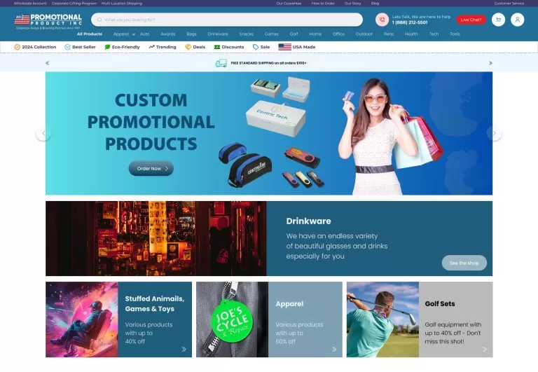 UX / Webloja - PPI Promotional Product Inc
